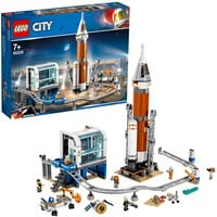 City - La fusée spatiale et sa station de lancement, Jouets de construction características