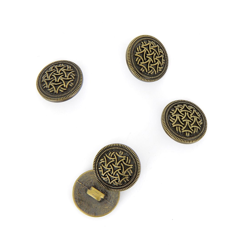 Boutons bronze métal à queue 15 mm en oferta