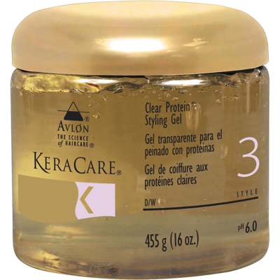 KeraCare Gel de coiffure aux protéines (transparent) (455g)