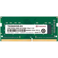 TS2666HSB-8G module de mémoire 8 Go 1 x 8 Go DDR4 2666 MHz precio