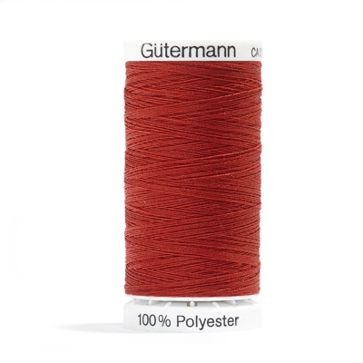 Bobine de fil polyester Gütermann - Rouge - Rose