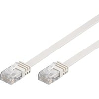 Cat5e Flat 5-300 3.0m câble de réseau Blanc 3 m