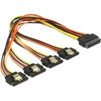 60157 câble SATA 0,3 m SATA 15 broches 4 x SATA 15-pin Multicolore características