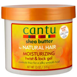 Cantu Shea Butter for Natural Hair Moisturizing Twist & Lock Gel 370g en oferta