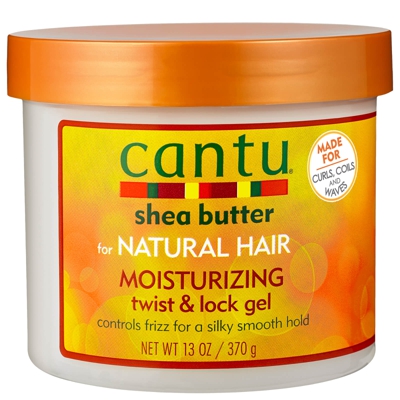 Cantu Shea Butter for Natural Hair Moisturizing Twist & Lock Gel 370g