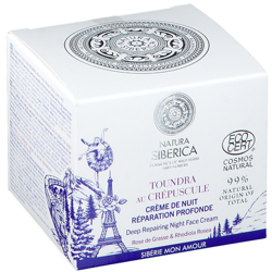 Natura Siberica Toundra AU Crépuscule Crème de Nuit réparation profonde características