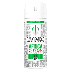 Detalles de la oferta de Lynx Antiperspirant Africa 150ml Lynx Antiperspirant Africa 150ml características