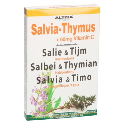 Altisa Pastilles pour la gorge Sauge/Thym
