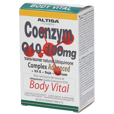 Altisa Q10 100mg + E + Lecithine + Calcium