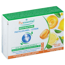 Puressentiel Respiratoire Pastilles Gorge Miel - Citron características