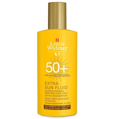 Louis Widmer Extra Sun Fluid Spf50+ sans parfum