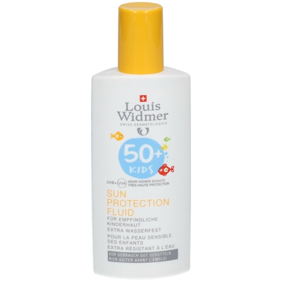 Louis Widmer Kids Sun Protection Fluid Spf50+ sans parfum
