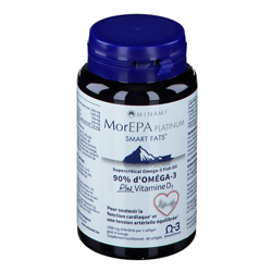 Minami MorEPA Smart Fats Platinum + Vitamine D3 precio