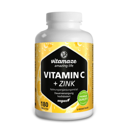 Vitamaze Vitamine C à haute dose + Zinc végan en oferta