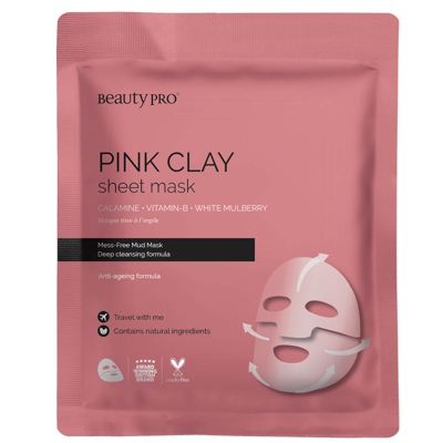 Masque-Tissu Liftant 3D à l'Argile BeautyPro