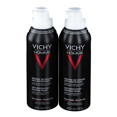 Vichy Homme mousse à raser anti-irritations