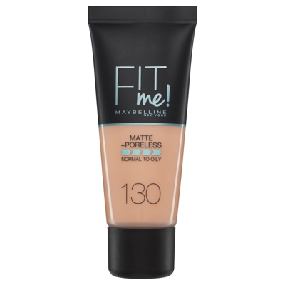 Fit Me! Maybelline Fond de Teint Matte + Poreless 30 ml (différentes teintes disponibles) - 130 Buff Beige