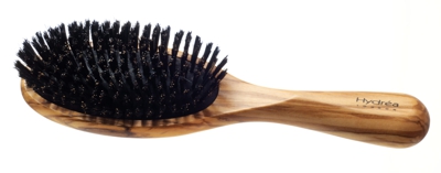 Hydrea London Hair Brush Brosse à cheveux en bois d'olivier