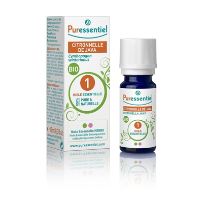 Puressentiel huile essentielle bio citronnelle java