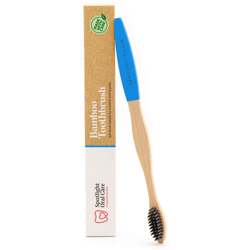 Spotlight Oral Care Bamboo Toothbrush - Blue características