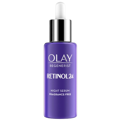 Olay Retinol 24 Fragrance Free Night Serum for Smooth and Glowing Skin 40ml