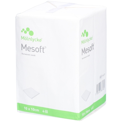 Mesoft® Compresses en nontissé 10 x 10 cm