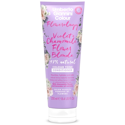 Umberto Giannini Flowerology Violet + Chamomile Blonde Conditioner 250ml