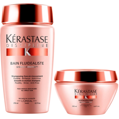 Kérastase Discipline Bain Fluidealiste (250ml) et Maskeratine (200ml)