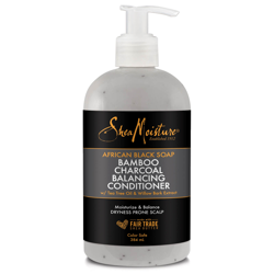 Shea Moisture African Black Soap Bamboo Charcoal Conditioner 384ml - Exclusive características