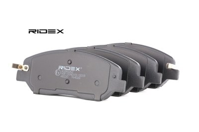 RIDEX Plaquettes De Frein 402B0262 Jeu De Plaquettes De Frein,Jeu de plaquettes de frein, frein à disque KIA,SSANGYONG,HYUNDAI,SORENTO II XM,BORREGO
