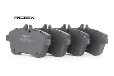 RIDEX Plaquettes De Frein 402B0218 Jeu De Plaquettes De Frein,Jeu de plaquettes de frein, frein à disque MERCEDES-BENZ,CLASE B W245,CLASE A W169