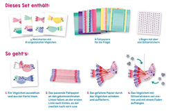 Mein erstes Bastelset: Zickzack-Falten en oferta