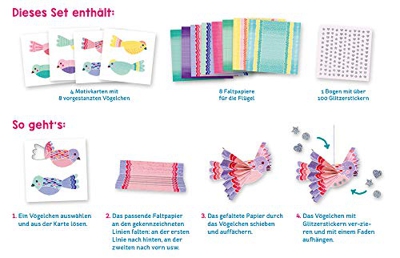 Mein erstes Bastelset: Zickzack-Falten