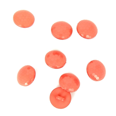 Boutons diamant rouge 15 mm