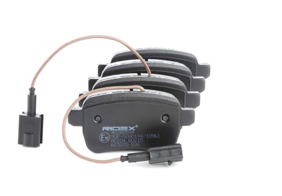 RIDEX Plaquettes De Frein 402B0534 Jeu De Plaquettes De Frein,Jeu de plaquettes de frein, frein à disque ALFA ROMEO,GIULIETTA 940