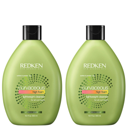 Shampooing Curvaceous High Foam Redken Duo (2 x 300 ml) en oferta