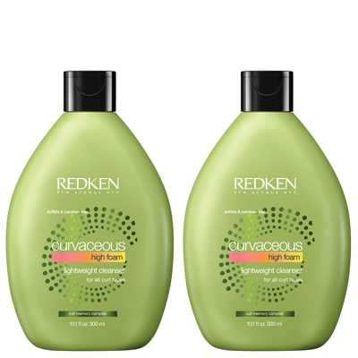 Shampooing Curvaceous High Foam Redken Duo (2 x 300 ml)