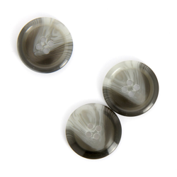 Boutons gris dégradés 25 mm en oferta