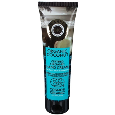 Planeta Organica Crème pour les mains à la noix de coco biologique