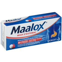Maaslox® Maux d'Estomac Fruits Rouges precio