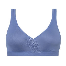 HANRO soutien-gorge sans armatures en coton Madlen