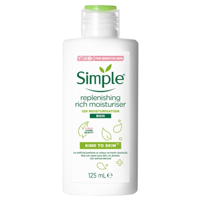 Soin hydratant Replenishing Rich Moisturiser de Simple (125 ml)