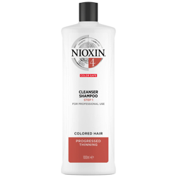 NIOXIN 3-Part System 4 Cleanser Shampoo for Coloured Hair with Progressed Thinning 1000ml precio