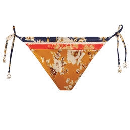 WATERCULT bas de maillot de bain slip ficelles Patchwork Florals