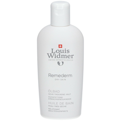 Louis Widmer Remederm Huile de Bain Légèrement parfumé características