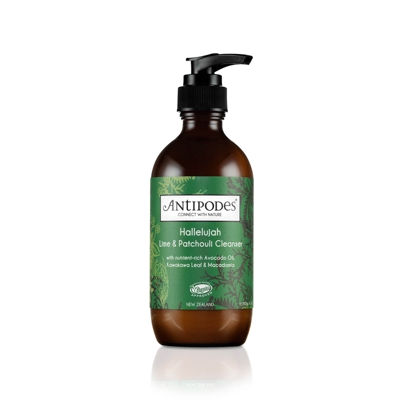 Hallelujah Lime & Patchouli Cleanser de Antipodes 200ml