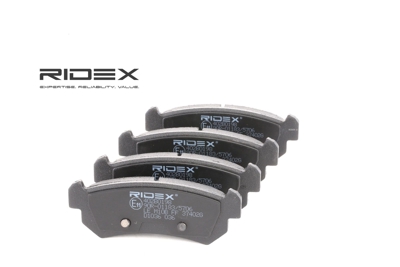 RIDEX Plaquettes De Frein 402B0198 Jeu De Plaquettes De Frein,Jeu de plaquettes de frein, frein à disque CHEVROLET,DAEWOO,LACETTI J200