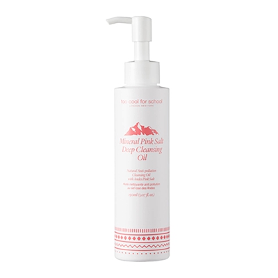 Too Cool For School Mineral Pink Salt Deep Cleansing Oil 150ml