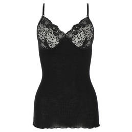 OSCALITO caraco bonnets dentelle en laine mérinos et soie Roma