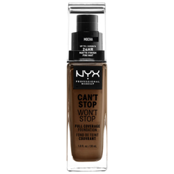 Fond de Teint 24 Heures Can't Stop Won't Stop NYX Professional Makeup (différentes teintes disponibles) - Mocha precio